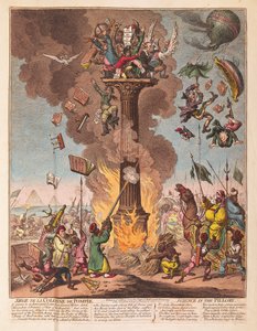 Belagerung der Pompejussäule, Wissenschaft am Pranger, veröffentlicht 1799