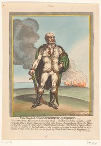 Karikatur von Aleksandr Suworow, 1799 von James Gillray