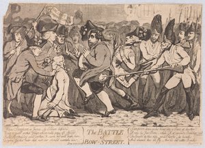 Die Schlacht von Bow-Street, veröffentlicht 1788