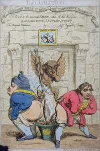 Die Koalition, veröffentlicht von G. Humphrey im Jahr 1783