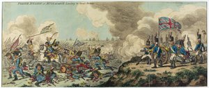 Die französische Invasion oder Napoleons Landung (1769-1821) in Großbritannien von James Gillray