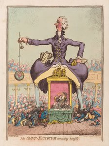 Der riesige Faktotum amüsiert sich, veröffentlicht 1797