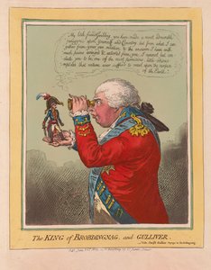 Der König von Brobdingnag und Gulliver, veröffentlicht 1803