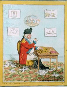 Der Löwenanteil, veröffentlicht von Hannah Humphrey im Jahr 1797