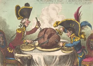 Der Pflaumenpudding in Gefahr, oder Staatsfeinschmecker nehmen ein kleines Abendessen, 26. Februar 1805