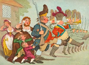 John Bull zieht in den Krieg, 18. Jahrhundert, 1902 von James Gilray