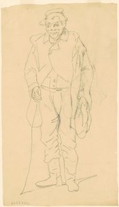 Afroamerikanische Figur, ca. 1840-1850