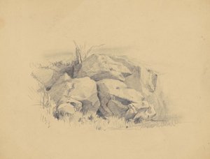 Felsen, 1839