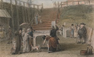 Figuren, die die Wasser im Spa von Scarborough nehmen von James Green