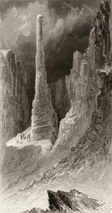 Tennysons Denkmal, graviert von J. McGoffin, aus 