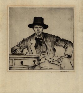 Porträt des Graveurs J. Hamilton Hay, 1915