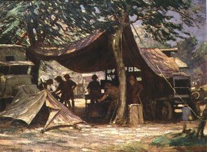 Die Werkstatt für Motortransportreparaturen, Südafrika von James Hamilton Mackenzie