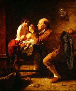 Eine rechtzeitige Naht von James Hayllar