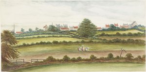 Monkseaton von Norden von James Henry Cleet