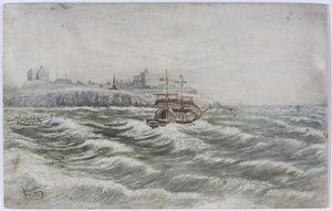 Strandung der Beloy von Littlehampton und Verlust der Rettungsbootsbesatzung der Tyne