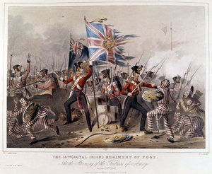 Das 18. (Royal Irish) Regiment of Foot. Beim Sturm auf Amoy von James Henry Lynch