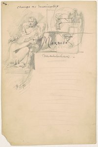 Studie für "Murmelspiele" von James Henry Moser