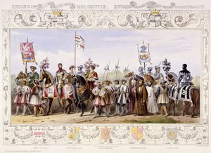 Prozession zu den Listen, 1843