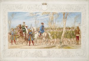 Der Marquis von Londonderry, König des Turniers