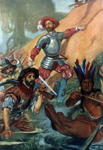 Er kämpfte mutig in der vordersten Reihe von James Henry Robinson