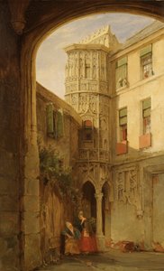 Die Überreste des Palastes von Philippe le Bel von James Holland