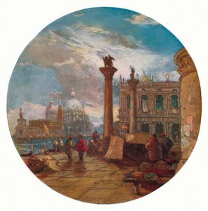 Ansicht in Venedig, um 1853 von James Holland