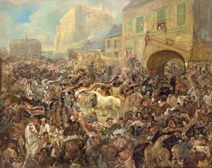 Der Pferdemarkt auf dem Grasmarkt
