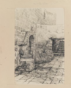 Eine alte Zisterne, Illustration aus Das Leben unseres Herrn Jesus Christus von James Jacques Joseph Tissot