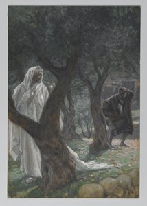 Erscheinung unseres Herrn an den heiligen Petrus, Illustration aus Das Leben unseres Herrn Jesus Christus, 1886-94