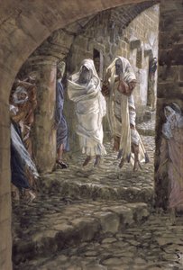 Erscheinungen der Toten in den Straßen von Jerusalem, Illustration für Das Leben Christi, ca. 1886-94
