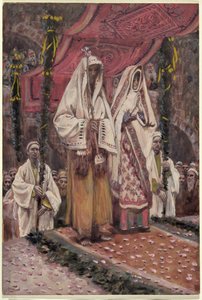 Verlobung der Heiligen Jungfrau und des Heiligen Josef von James Jacques Joseph Tissot