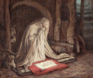Geburt unseres Herrn Jesus Christus, Illustration für Das Leben Christi, ca. 1886-94 von James Jacques Joseph Tissot