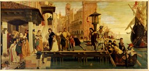 Abreise des verlorenen Kindes aus Venedig, 1863 von James Jacques Joseph Tissot