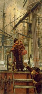 Auswanderer, ca. 1879 von James Jacques Joseph Tissot