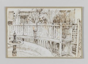 Garten der tanzenden Derwische in Kairo, Illustration aus Das Leben unseres Herrn Jesus Christus von James Jacques Joseph Tissot