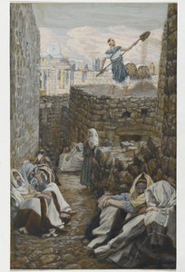 Er, der sein Weizen winnert, Illustration aus Das Leben unseres Herrn Jesus Christus von James Jacques Joseph Tissot
