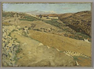 Jerusalem und Siloam, Südseite, Illustration aus 