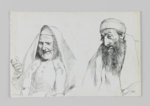 Jude und Jüdin, Illustration aus Das Leben unseres Herrn Jesus Christus von James Jacques Joseph Tissot