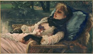 La Rêveuse von James Jacques Joseph Tissot