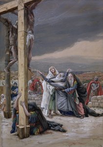 Mater Dolorosa, Illustration für Das Leben Christi