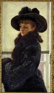 Mavourneen, Porträt von Kathleen Newton, 1877 von James Jacques Joseph Tissot