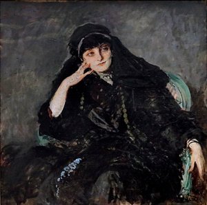 Porträt von Anna-Elisabeth, Comtesse Mathieu de Noailles, 1912 von James Jacques Joseph Tissot