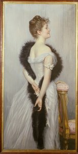 Porträt der Vicomtesse de Montmorand, 1889 von James Jacques Joseph Tissot