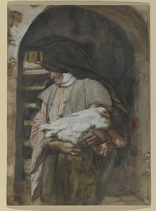 Heilige Anna, Illustration für Das Leben Christi, ca. 1886-94 von James Jacques Joseph Tissot