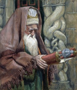 Simeon, Illustration für Das Leben Christi, ca. 1886-94 von James Jacques Joseph Tissot