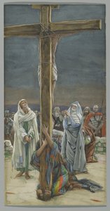 Stabat Mater. Frau, siehe deinen Sohn, Illustration für Das Leben Christi