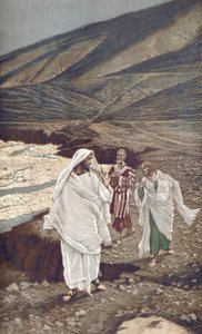Die Berufung des Heiligen Andreas und des Heiligen Johannes - aus „Das Leben unseres Herrn Jesus Christus“ - 1899 von James Tissot von James Jacques Joseph Tissot