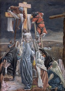 Die Kreuzabnahme, Illustration für Das Leben Christi