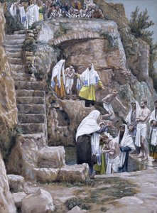 Die Jünger Jesu taufen, Illustration für Das Leben Christi, ca. 1886-94