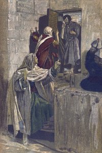Die erste Verleugnung des Heiligen Petrus - aus „Das Leben unseres Herrn Jesus Christus“